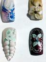 Nailart auf der Landstraße, Detail