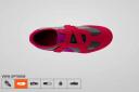 Michaelas customized Nike Schuh  von oben