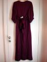 Helena Christensen Maxi Kleid mit Schleife hinten