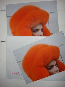 Prospekt von Liska mit Fotos von Elfie Semotan
